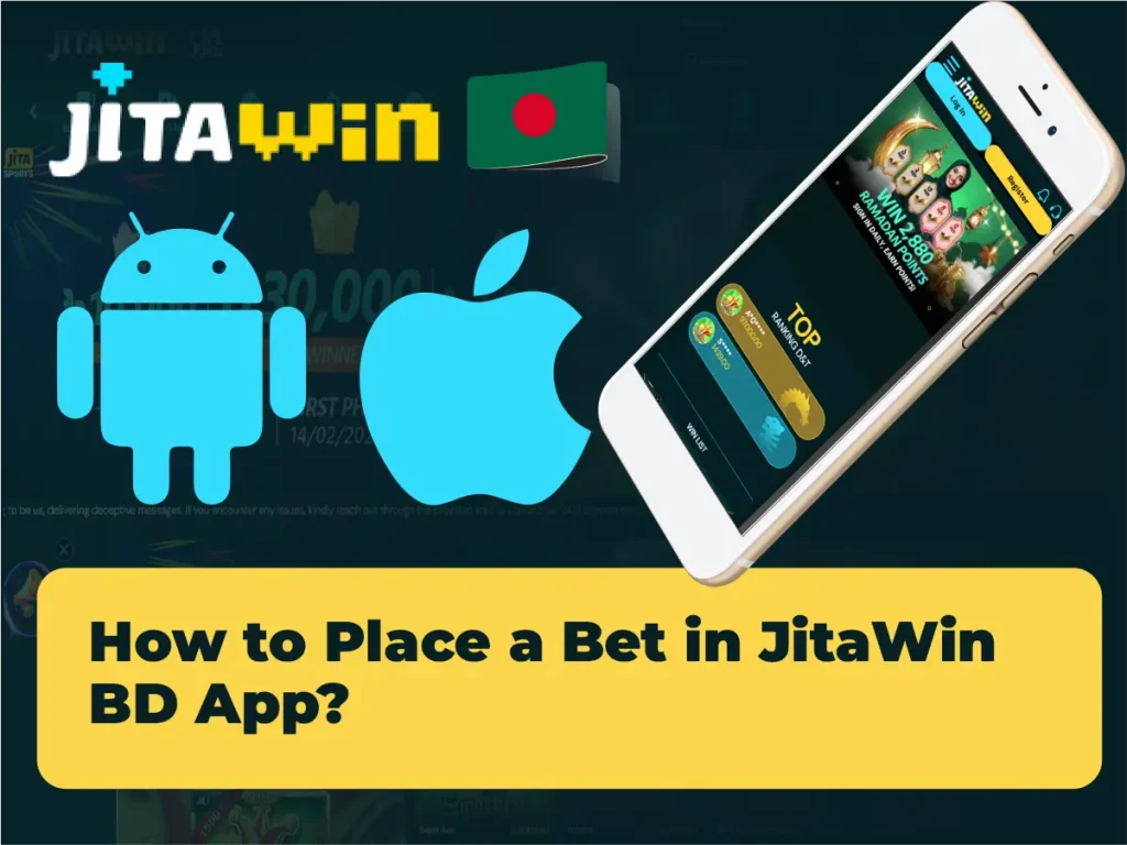How to Place a Bet in JitaWin BD App?
