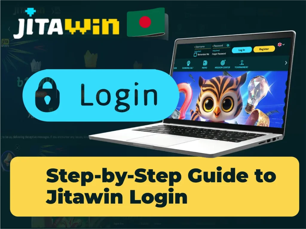 JitaWin লগইন গাইড - ধাপে ধাপে 
